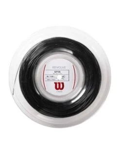 BOBINA CORDAJE WILSON REVOLVE 200 M Negro