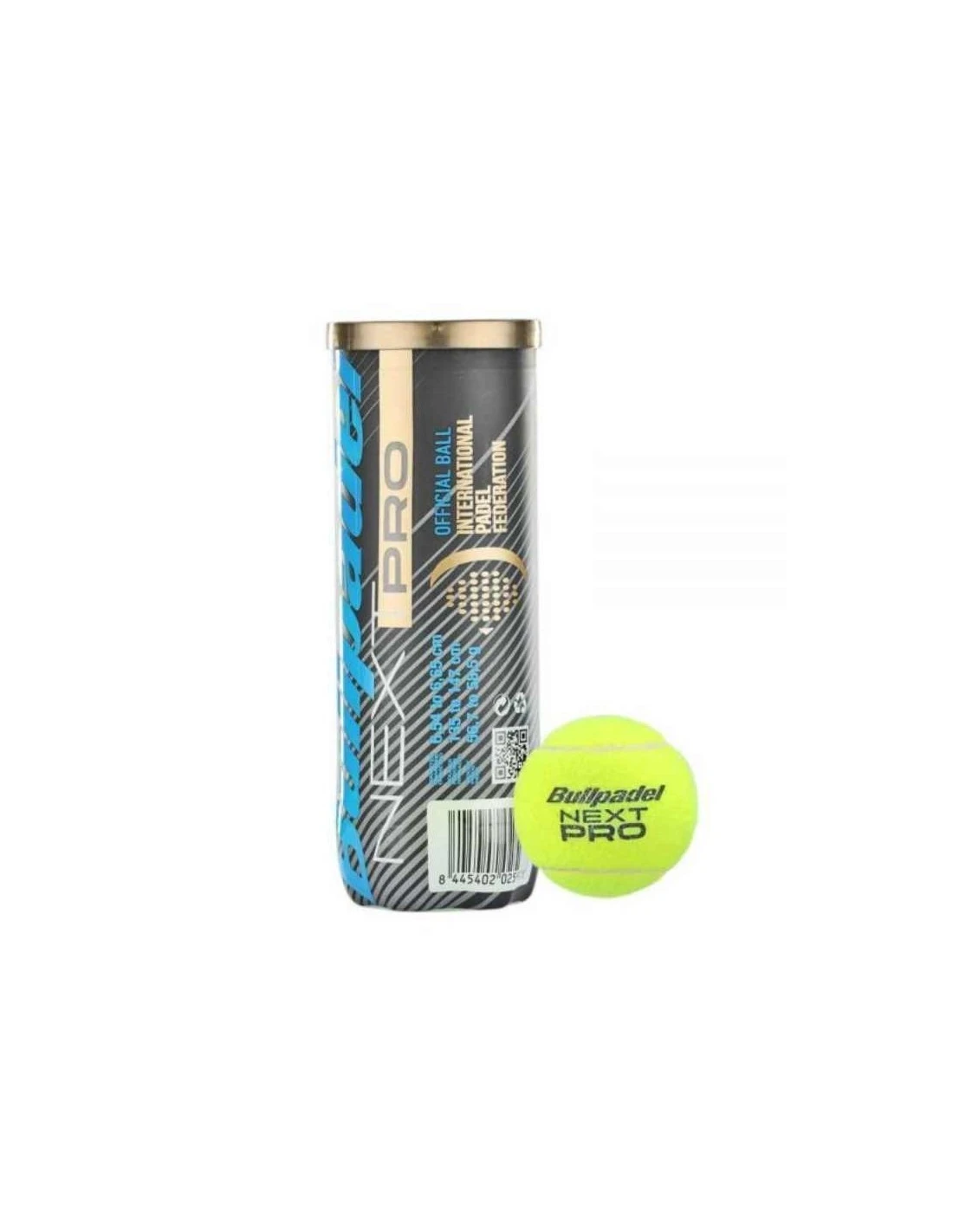 CAJÓN PELOTA PÁDEL BULLPADEL FIP NEXT PRO B3 24 Botes 2 CAJÓN PELOTA PÁDEL BULLPADEL FIP NEXT PRO B3 24 Botes - Imagen 2