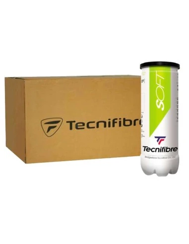 CAJÓN DE PELOTAS TECNIFIBRE SOFT B3 - 24 BOTES 1 CAJÓN DE PELOTAS TECNIFIBRE SOFT B3 - 24 BOTES