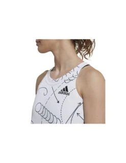 CAMISETA DE TIRANTES ADIDAS CLUB GRAPH BLANCA -Pro Tennis Tienda camiseta de tirantes adidas club graph blanca 5