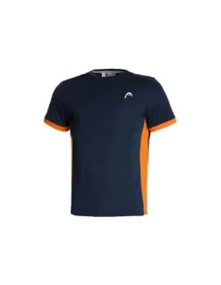 CAMISETA HEAD SLICE MEN DARK BLUE/ORG