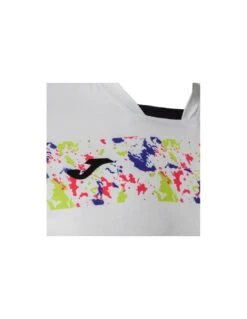CAMISETA JOMA CHALLENGE BLANCO MULTICOLOR -Pro Tennis Tienda camiseta joma challenge blanco multicolor 2
