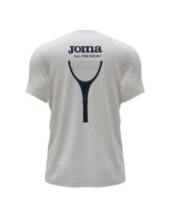 CAMISETA JOMA RAQUETA BLANCO JR
