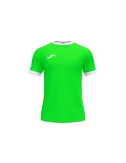 CAMISETA JOMA OPEN III VERDE FLUOR