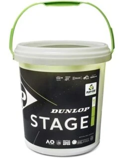 Dunlop Cubo 60 Pelotas Stage 1 Green