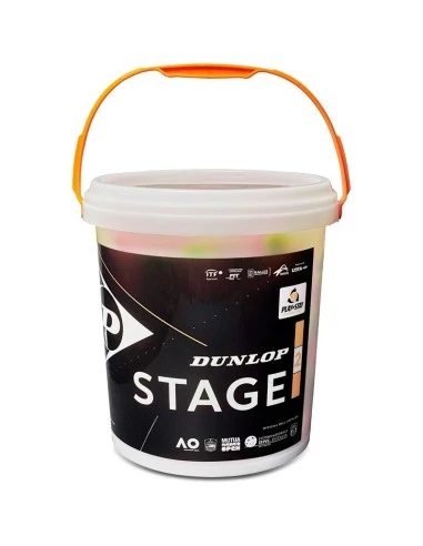 Dunlop Cubo 60 Pelotas Stage 2 Orange 1 Dunlop Cubo 60 Pelotas Stage 2 Orange