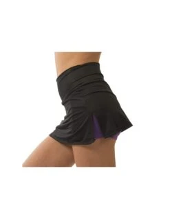 FALDA SOFTEE CLUB NEGRO/VIOLETA -Pro Tennis Tienda falda softee club negrovioleta 1
