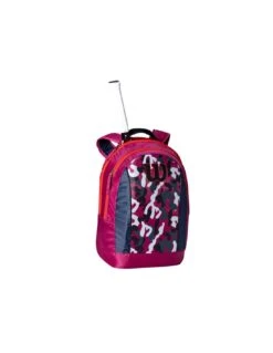MOCHILA WILSON JUNIOR PURPLE/RED