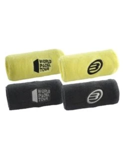 MUÑEQUERA BULLPADEL BPMU-WPT2312 LIMON/NEGRA 2023