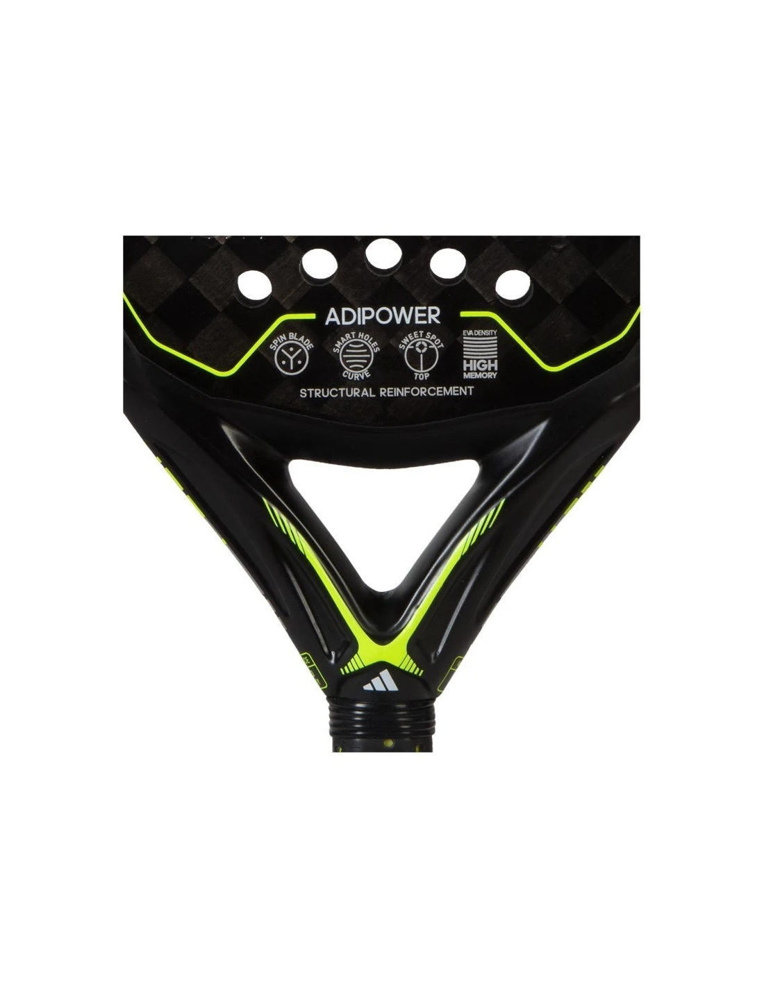 PALA ADIDAS ADIPOWER 3.2 BLACK/YELLOW 4 PALA ADIDAS ADIPOWER 3.2 BLACK/YELLOW - Imagen 4