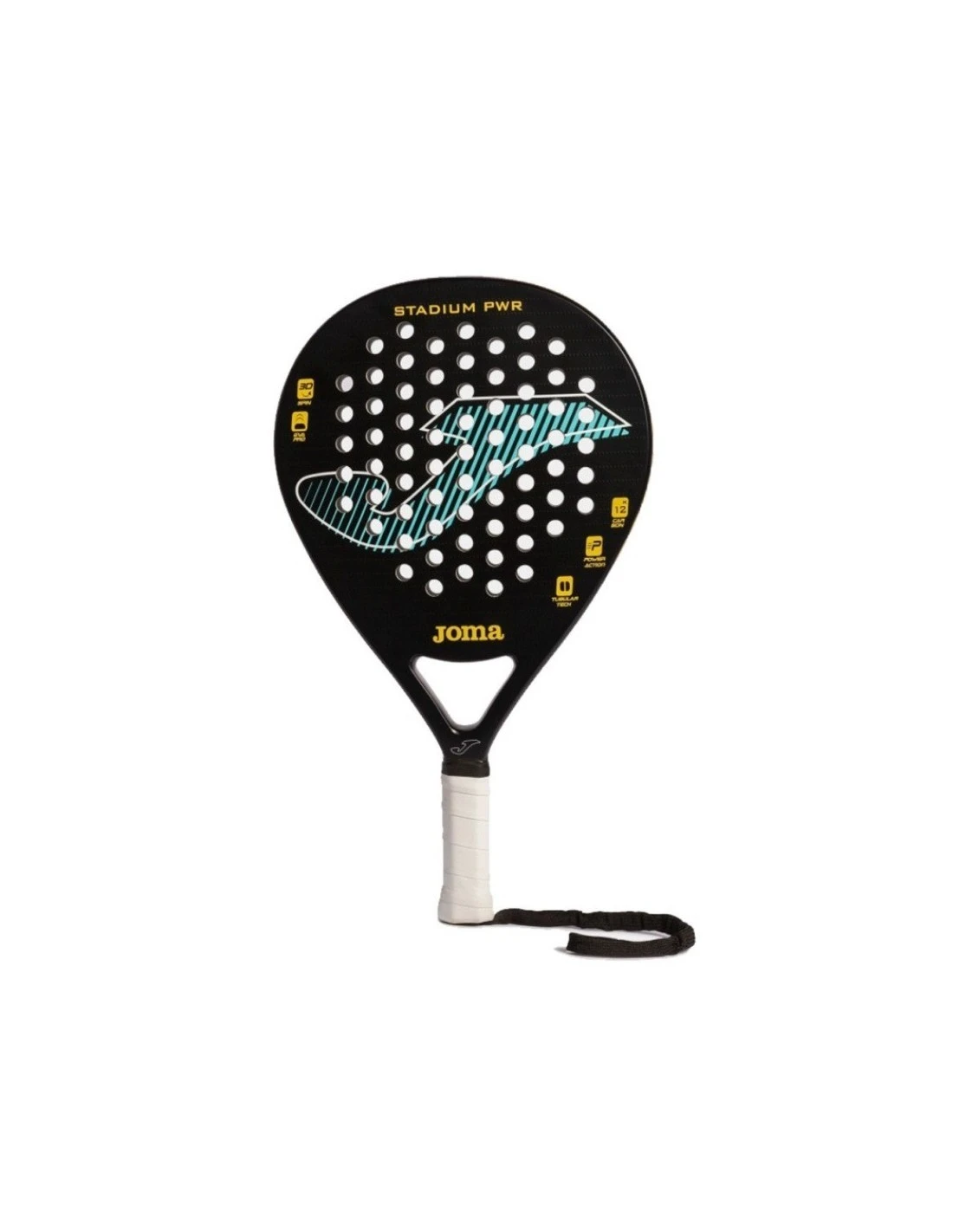PALA JOMA STADIUM PWR NEGRO TURQUESA 1 PALA JOMA STADIUM PWR NEGRO TURQUESA