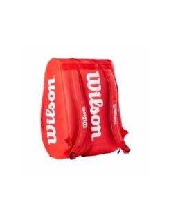 PALETERO WILSON SUPER TOUR 2022 RED/WH -Pro Tennis Tienda paletero wilson super tour 2022 red white 2