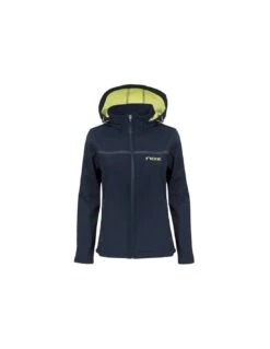 SOFTSHELL MUJER NOX PRO W AZUL/LIMA