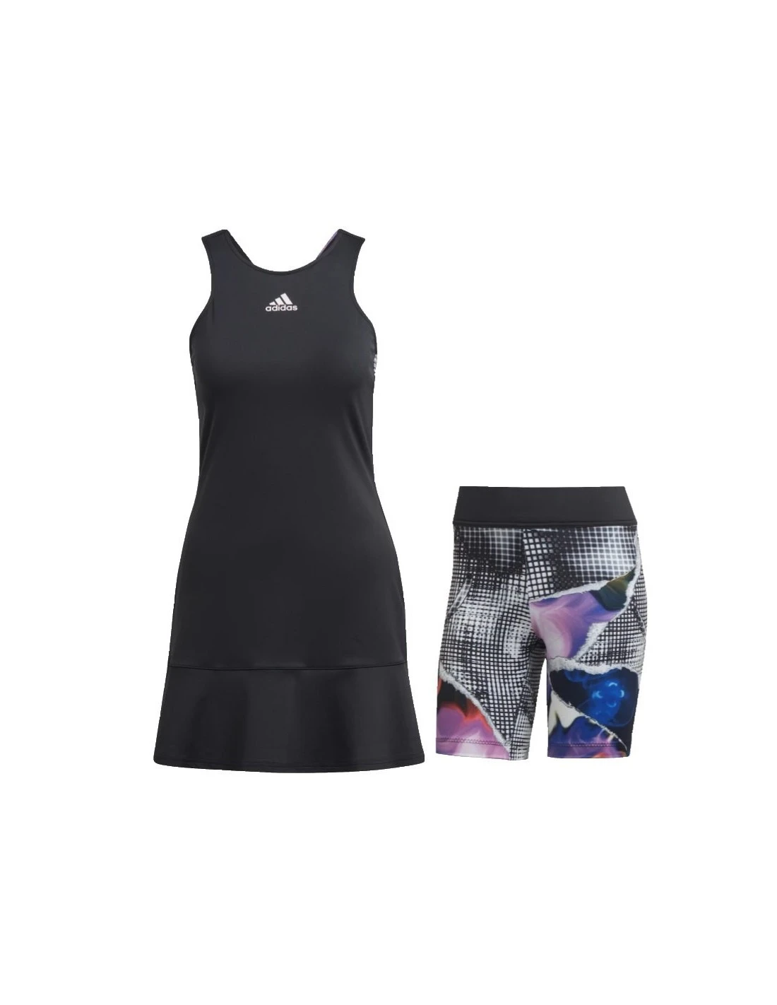 VESTIDO ADIDAS US SER Y NEGRO/ROSCLA 2 VESTIDO ADIDAS US SER Y NEGRO/ROSCLA - Imagen 2