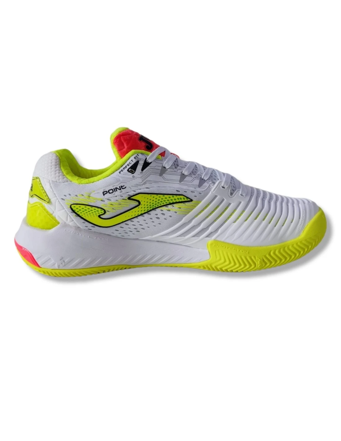 ZAPATILLA JOMA POINT 2102 BLANCO/NARANJA/FLUOR 3 ZAPATILLA JOMA POINT 2102 BLANCO/NARANJA/FLUOR - Imagen 3