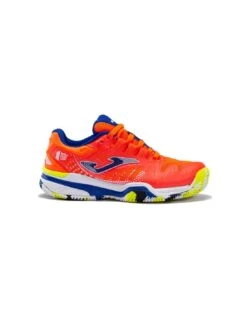 ZAPATILLA JOMA SLAM JR 2208 CLAY NARANJA/ROYAL