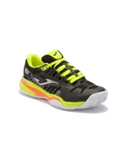 ZAPATILLA JOMA SLAM JUNIOR 2101 AMARILLO FLÚOR -Pro Tennis Tienda zapatilla joma slam junior 2101 amarillo fluor 3