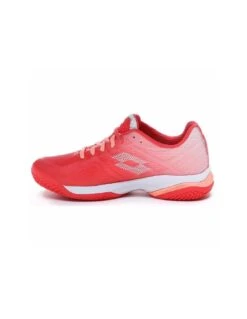ZAPATILLA LOTTO MIRAGE 300 II CLAY W RED FL/WH -Pro Tennis Tienda zapatilla lotto mirage 300 ii clay w red flwh 3